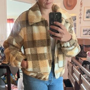 PRINCESS POLLY FUZZY JACKET-SIZE 10